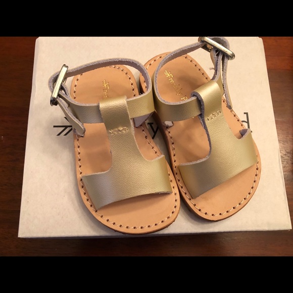 Freshly Picked Shoes - NIB Freshly Picked Malibu Sandals Platinum Size 4